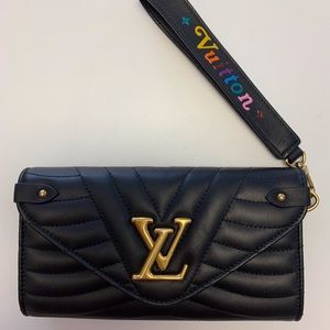Louis Vuitton New Wave Long Leather Clutch/Wallet